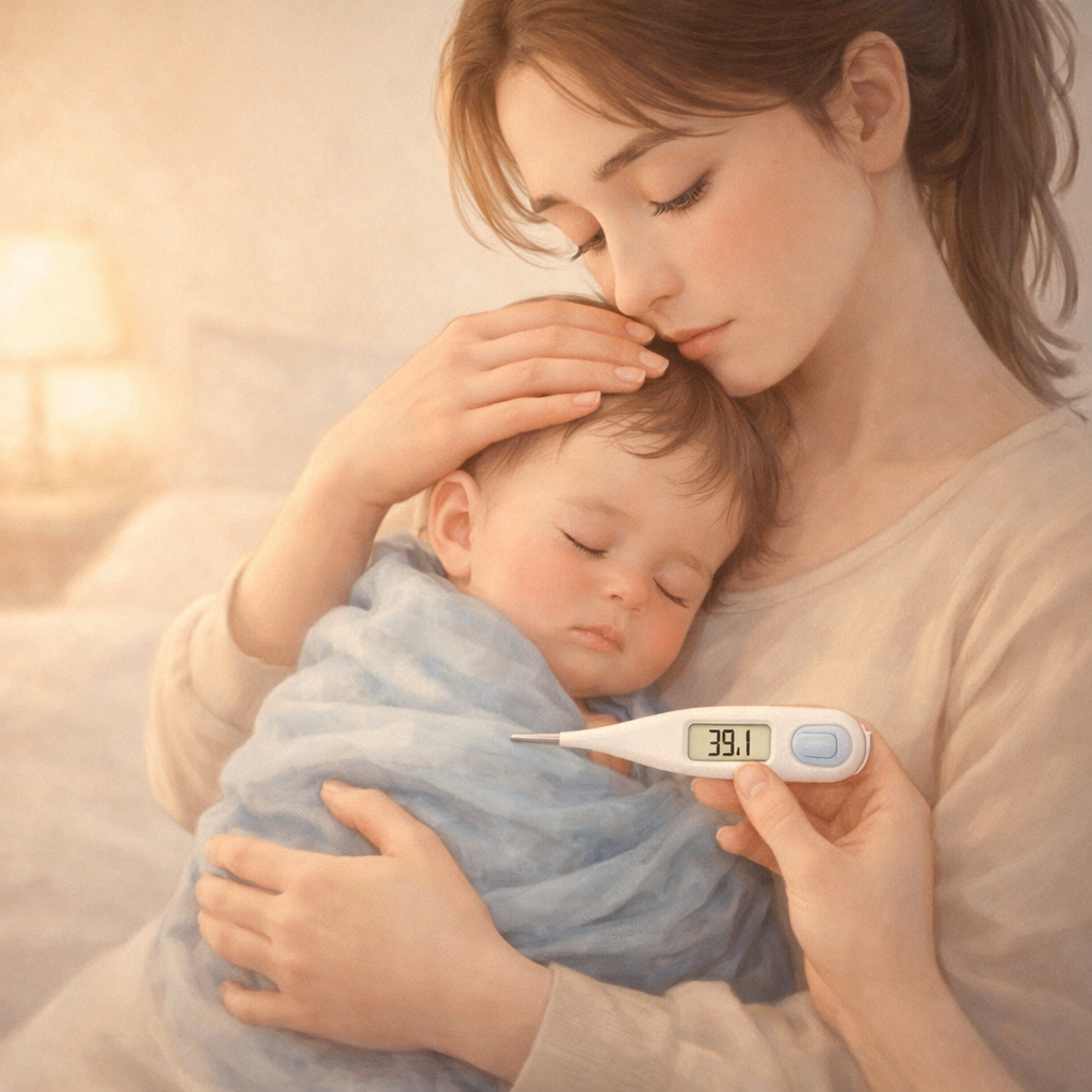 📌 아기 열 38도 기준, 병원 언제 가야 할까?